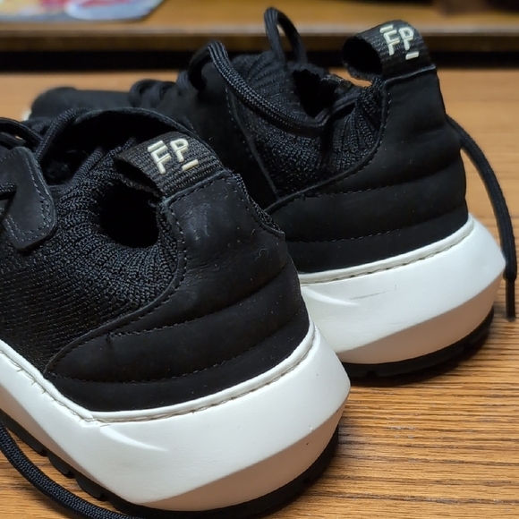 Filling Pieces Women's Black Knit Lace-Up Sneakers - Picture 2 of 7
